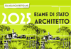 Esame di Stato Architetto 2025: ritorno alla formula tradizionale